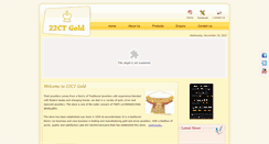 Desktop Screenshot of 22ctgold.com