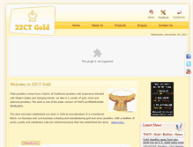 Tablet Screenshot of 22ctgold.com